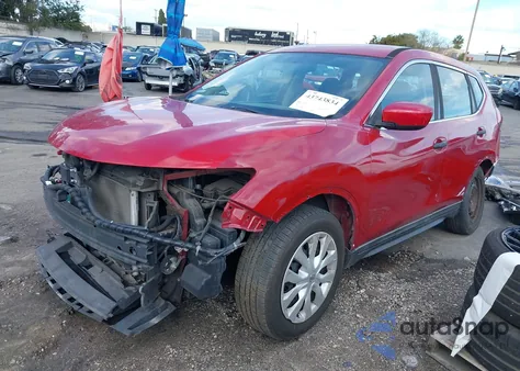 2017 Nissan Rogue S z USA, uszkodzony, nr VIN 5N1AT2MT6HC876265